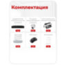 Комплект видеонаблюдения IP Undino UD-ED504-POE / 5Мп / 4 камеры / POE
