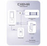 Комплект СКУД KIT-TF1EM-WP-W-350 распознавание отпечатка, RFID, WIFI