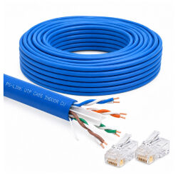 Кабель витая пара UTP4 cat.6 CU 50 метров UTP-CAT6-CU50