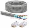 Кабель витая пара FTP4 cat.5E CCA 50 метров FTP-CCA50