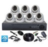 Комплект видеонаблюдения AHD 5Мп KIT-A507HDV 7 камер, антивандальный