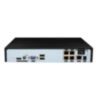Комплект видеонаблюдения IP Ps-Link KIT-A504IPM-POE / 5Мп / 4 камеры / запись звука