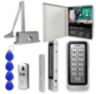 Система СКУД Ps-Link KIT-208C-280UPS с блоком резервного питания и доводчиком