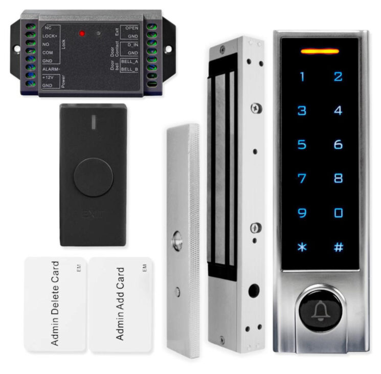 Система СКУД Ps-Link KIT-SK8-350 беспроводная с сенсорной панелью и замком 350 кг