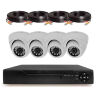 Комплект видеонаблюдения AHD 2Мп KIT-A204HD 4 камеры для помещения