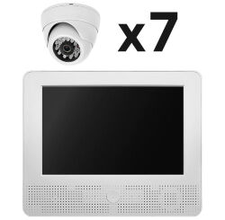 Комплект видеонаблюдения AHD 2Мп KIT-A9207HD 7 камер для помещения, регистратор с монитором
