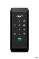 Накладной электронный дверной замок LocPro K100B2 