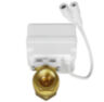 Умный шаровый кран Ps-Link PS-TY150 с электроприводом, Wi-Fi подключением и проводным датчиком протечки воды