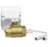 Умный шаровый кран Ps-Link PS-TY150 с электроприводом, Wi-Fi подключением и проводным датчиком протечки воды
