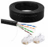 Кабель витая пара UTP4 cat.6 CU 80 метров UTP-CAT6-CU80-OUT уличный