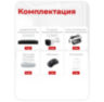 Комплект видеонаблюдения IP Undino UD-EB204-POE / 2Мп / 4 камеры / POE