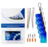 Комплект проводного WIFI видеодомофона KIT-185DP-308RCP-B детекция движения, интерком, реле для замка