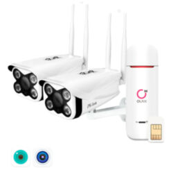 Комплект видеонаблюдения 4G Ps-Link KIT-XME302-4G / 3Мп / 2 камеры