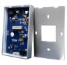 Система СКУД KIT-T12EM-P-SSM на 1 дверь, сенсорная панель, 2 считывателя EM-Marine, никелевый замок, НЗ тип